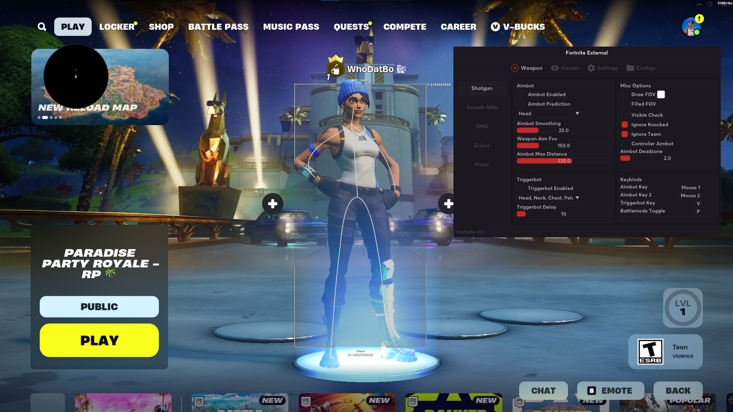 Fortnite Disconnect External