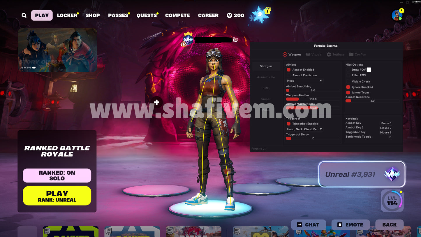 Fortnite Disconnect External