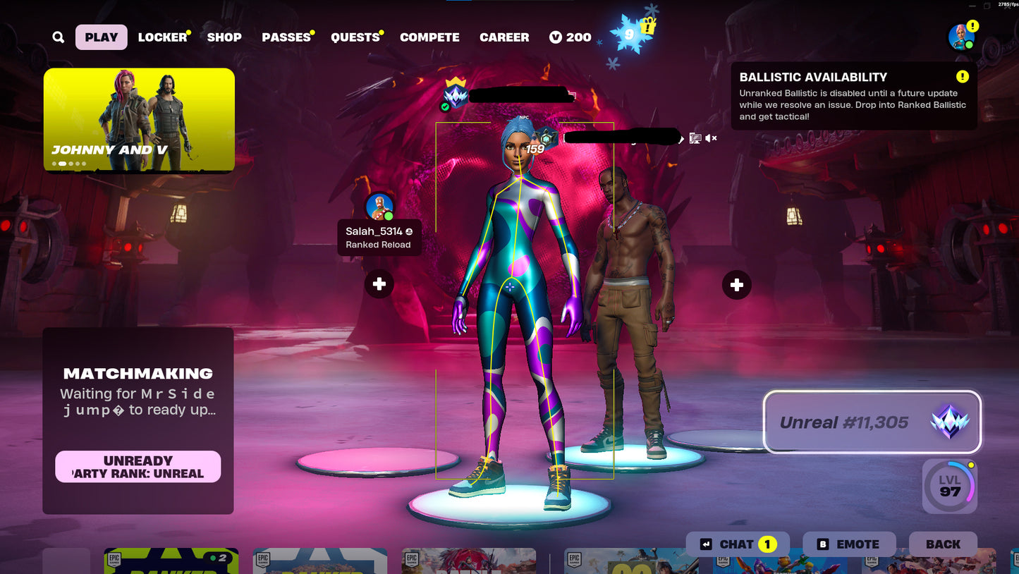 Fortnite Disconnect External